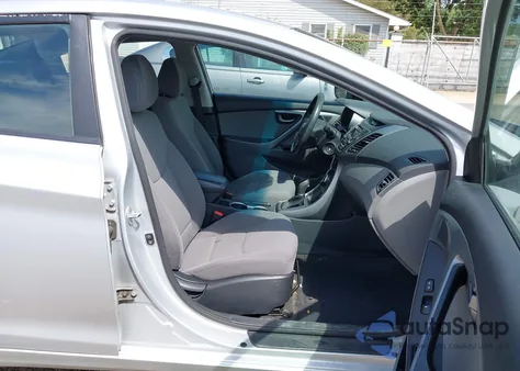 2014 Hyundai Elantra Se from USA, damaged, VIN KMHDH4AE6EU170581